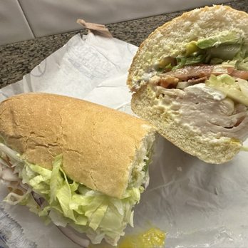 Beach Hut Deli - The Surfin' Bird - cross-section - absolutely divine! - Sandwiches Near Me - Brentwood, California