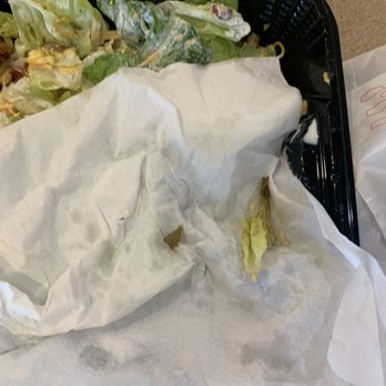 Denny's - Wilted brown lettuce - American Near Me - Sacramento, California Denny's - Wilted brown lettuce - American Near Me - Sacramento, California