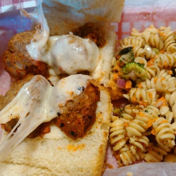 Savelli's Pizza - Savelli's Meatball Sub and pasta salad. Yum! - Pizza Near Me - Manitou Springs, Colorado Savelli's Pizza - Savelli's Meatball Sub and pasta salad. Yum! - Pizza Near Me - Manitou Springs, Colorado
