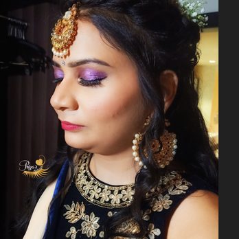 Priya’s Makeover - Purple glam - Makeup Artists Near Me Priya’s Makeover - Purple glam - Makeup Artists Near Me