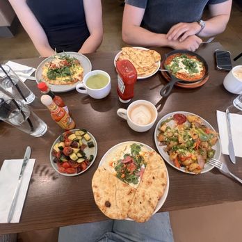 The Pantry - The flatbread, shashuka, Turkish eggs, matcha latte, caramel latte, lavender latte, house potatoes - Breakfast & Brunch Near Me - Roseville, California The Pantry - The flatbread, shashuka, Turkish eggs, matcha latte, caramel latte, lavender latte, house potatoes - Breakfast & Brunch Near Me - Roseville, California