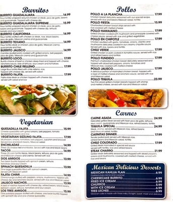 Menu photo 7 Tequila Jalisco Mexican Restaurant Schenectady, NY Menu photo 7 Tequila Jalisco Mexican Restaurant Schenectady, NY