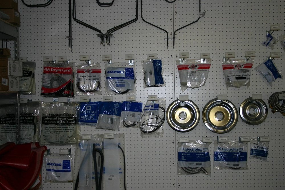 ENNIS APPLIANCE PARTS Updated September 2024 1821 N Marlan Ave
