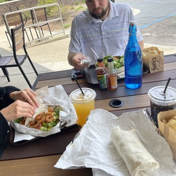 California Tortilla - Enjoying a nice lunch - Mexican Near Me - Charleston, South Carolina
