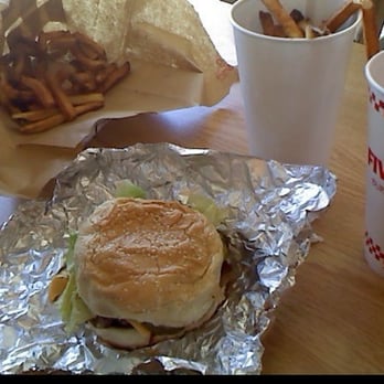 Five Guys - Hamburger combo! - Fast Food Near Me - Fullerton, California