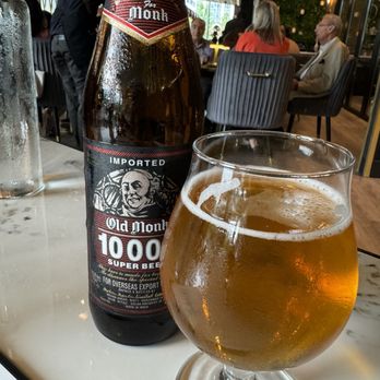 Tamasha - Old Monk beer. @ 10% abv smooth Belgian feel - Indian Near Me - Raleigh, North Carolina