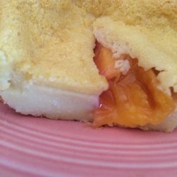 Rumsey House - Rumsey House: peach clafouti part of today's breakfast mind it's always a different breakfast when we stay here