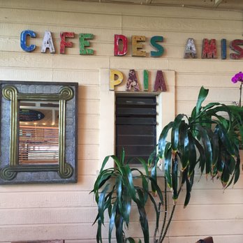 Cafe Des Amis - The "outside" room. - Mediterranean Near Me - Paia, Hawaii Cafe Des Amis - The "outside" room. - Mediterranean Near Me - Paia, Hawaii