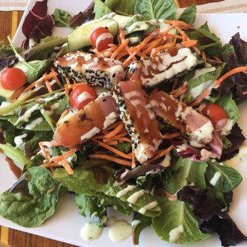 Shuckers - Asian tuna salad - Seafood Near Me - Woods Hole, Massachusetts Shuckers - Asian tuna salad - Seafood Near Me - Woods Hole, Massachusetts