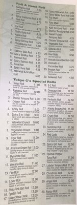 Menu photo 3 Tokyo C Wrightstown, NJ