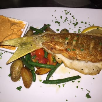 Oliver's Bistro - Snapper with veggie medley- one of my favorite item on the menu - Breakfast & Brunch Near Me - Miami Beach, Florida Oliver's Bistro - Snapper with veggie medley- one of my favorite item on the menu - Breakfast & Brunch Near Me - Miami Beach, Florida