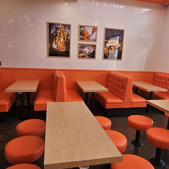 Proudly Serving - Inside Seating - Burgers Near Me - Long Beach, California Proudly Serving - Inside Seating - Burgers Near Me - Long Beach, California