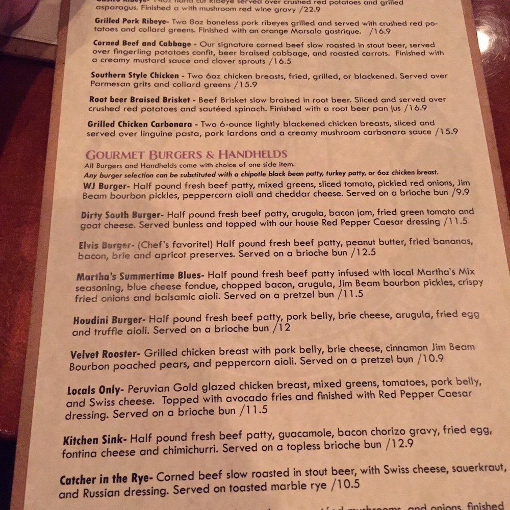 Whiskey Jax - Menu - Bars Near Me - Jacksonville, Florida Whiskey Jax - Menu - Bars Near Me - Jacksonville, Florida