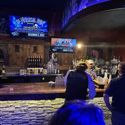 The Canyon Club & Special Events Center - The bar. It's about 5 times as long as this section, yet they only use this small portion for serving.