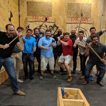 Epic Axe Throwing - Group photo - Axe Throwing Near Me - Orlando, Florida Epic Axe Throwing - Group photo - Axe Throwing Near Me - Orlando, Florida