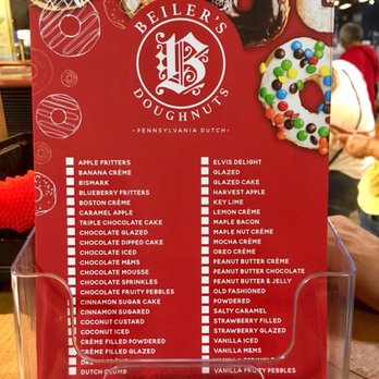Beiler's Bakery - Flavors they offer - Bakeries Near Me - Philadelphia, Pennsylvania Beiler's Bakery - Flavors they offer - Bakeries Near Me - Philadelphia, Pennsylvania