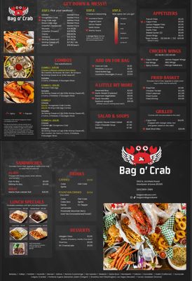 Menu photo 3 Bag O’ Crab Goodyear, AZ