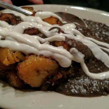 Cha Cha Cha - Fried Platanos Maduros ($9.25) - 3.5 stars. Decent, black beans a little overcooked, nice contrast in flavors (Sunday night 2015-09-13). - Cocktail Bars Near Me - San Francisco, California Cha Cha Cha - Fried Platanos Maduros ($9.25) - 3.5 stars. Decent, black beans a little overcooked, nice contrast in flavors (Sunday night 2015-09-13). - Cocktail Bars Near Me - San Francisco, California