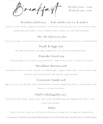 Menu photo 1 Terra Nova Los Angeles, CA
