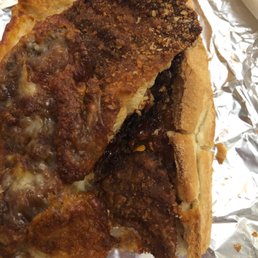 Suppose to be a buffalo chicken hoagie. Wouldn't feed it to my dog. Suppose to be a buffalo chicken hoagie. Wouldn't feed it to my dog.