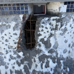 Art's Pool Services - Crack in gunite