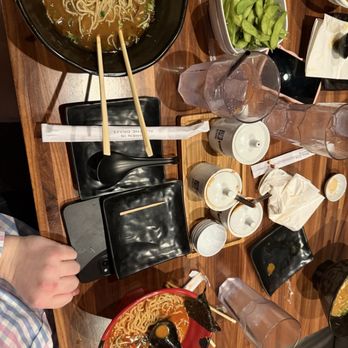 JINYA Ramen Bar - Victory Park - Tonkotsu black, tonkotsu red, edamame - Ramen Near Me - Dallas, Texas JINYA Ramen Bar - Victory Park - Tonkotsu black, tonkotsu red, edamame - Ramen Near Me - Dallas, Texas