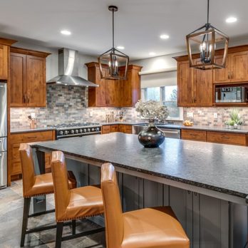 Reico Kitchen & Bath - Woods and Grays come together in this kitchen design. - General Contractors Near Me - Raleigh, North Carolina Reico Kitchen & Bath - Woods and Grays come together in this kitchen design. - General Contractors Near Me - Raleigh, North Carolina