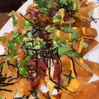 Yard House - Poke Nachos* ** - New American Near Me - Irvine, California Yard House - Poke Nachos* ** - New American Near Me - Irvine, California