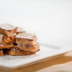 Mamie's Toffee & Treats - English Almond Toffee Go www.mamiestoffee.com.
