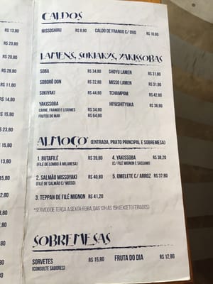 Menu photo 3 Taka Daru São Paulo, SP