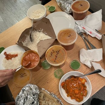 Cedars in University District - Lots of various Indian dishes a long with garlic naad and sauces. - Indian Near Me - Seattle, Washington