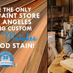 G & M Paint Center - Let us custom make your next stain. We can match your existing cabinet color, or make the color you've always dreamed of.