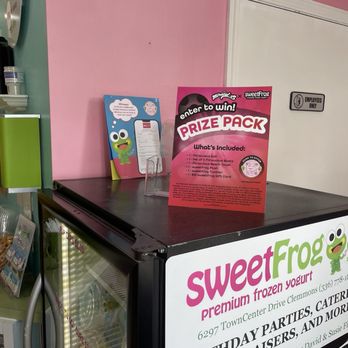 sweetFrog Premium Frozen Yogurt - Prizes - Ice Cream & Frozen Yogurt Near Me - Clemmons, North Carolina sweetFrog Premium Frozen Yogurt - Prizes - Ice Cream & Frozen Yogurt Near Me - Clemmons, North Carolina