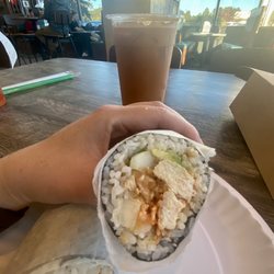 Ichiro Hibachi Express - B2. Hawaii Chicken Burrito