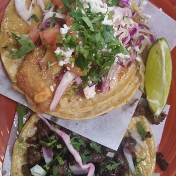 El Solazo - Fish and steak taco - Mexican Near Me - Chicago, Illinois
