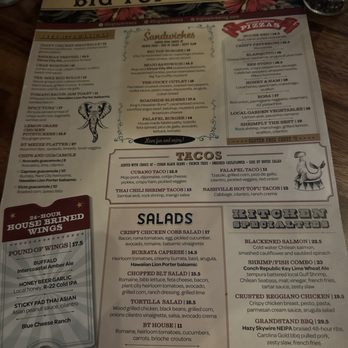 Big Top Brewing - Menu - Breweries Near Me - Sarasota, Florida