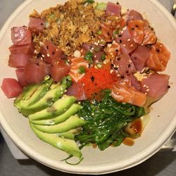 Poke Burrito - H1. Jimmy's Creation Bowl with extra tuna