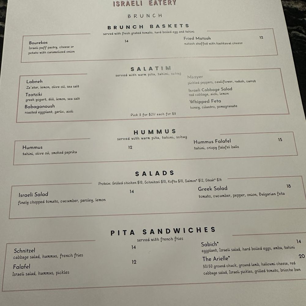 The Blondinit - Brunch menu - Mediterranean Near Me - Westport, Connecticut The Blondinit - Brunch menu - Mediterranean Near Me - Westport, Connecticut