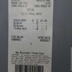 Sherwin-Williams Paint Store - THE PAINT COLOR ***EXACT PICTURE*** I SHOWED HIM. this exact photo. HOWWWWW did I get the other color ??? EXTREMELY EXTREMELY DISAPPOINTED
