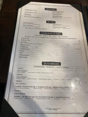 Menu photo 4 Roux Seafood Kitchen Huntington Beach, CA