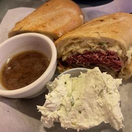 Leo Camarillo with pistachio salad.
