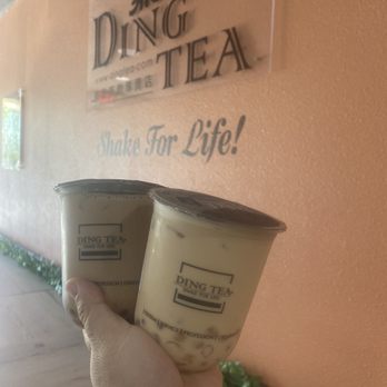 Ding Tea Escondido - Brown sugar milk tea with golden boba - Bubble Tea Near Me - Escondido, California Ding Tea Escondido - Brown sugar milk tea with golden boba - Bubble Tea Near Me - Escondido, California