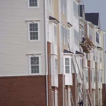 Shepherd & Sons - Putting gutters on townhouses in Clarksburg, MD - Gutter Services Near Me - Baltimore, Maryland