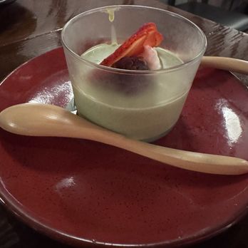 MENSHO - Matcha pudding - Ramen Near Me - Walnut Creek, California MENSHO - Matcha pudding - Ramen Near Me - Walnut Creek, California