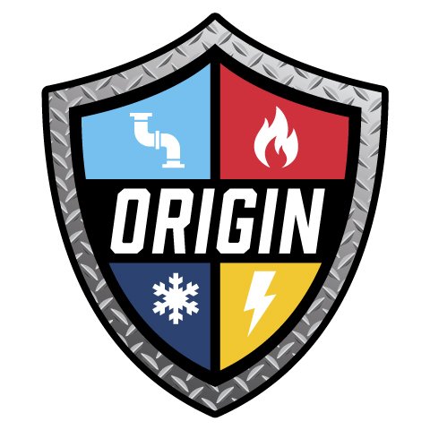 Slide of Origin Plumbing Heating Cooling Electrical