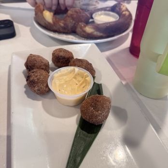 KoKo Cabana - Pretzel and crab stuffed hushpuppies - Burgers Near Me - Oak Island, North Carolina KoKo Cabana - Pretzel and crab stuffed hushpuppies - Burgers Near Me - Oak Island, North Carolina