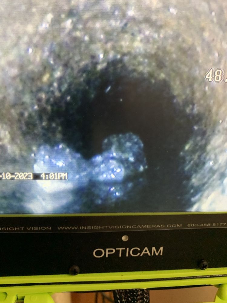 Slide of Mainline Drain & Sewer Cleaning