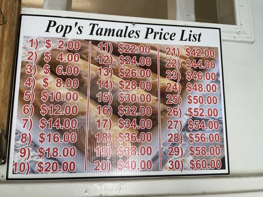 Menu photo 6 Pop's Hot Tamales Memphis, TN