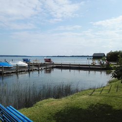 Ferienhäuser Ferienpark Heidenholz - Der hauseigene Bootssteg