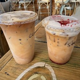 Iced Cafe Con Leche